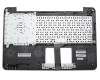 Asus F555LJ Original Tastatur inkl. Topcase FR (französisch) schwarz/silber