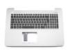 Asus F756UQ Original Tastatur inkl. Topcase DE (deutsch) schwarz/grau