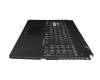 Asus FA506QR Original Tastatur inkl. Topcase DE (deutsch) schwarz/transparent/schwarz mit Backlight
