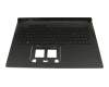 Asus G834JY Original Tastatur inkl. Topcase DE (deutsch) schwarz/schwarz/transparent/grau mit Backlight