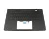 Asus GU603ZX Original Tastatur inkl. Topcase DE (deutsch) schwarz/schwarz mit Backlight