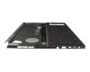 Asus GX650RM Original Tastatur inkl. Topcase DE (deutsch) schwarz/transparent/schwarz/rot mit Backlight