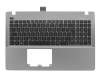 Asus K550CC Original Tastatur inkl. Topcase FR (französisch) schwarz/grau