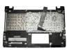 Asus K56CM Original Tastatur inkl. Topcase SLO (slowakisch) schwarz/silber