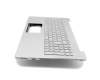 Asus N550LF Original Tastatur inkl. Topcase PO (portugiesisch) silber/silber mit Backlight