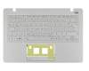 Asus R202CA Original Tastatur inkl. Topcase DE (deutsch) weiß/weiß