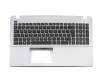 Asus R510CC Original Tastatur inkl. Topcase SF (schweiz-französisch) schwarz/grau