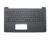 Asus R515MA Original Tastatur inkl. Topcase IT (italienisch) schwarz/schwarz