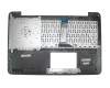 Asus R556LD-XX260H Original Tastatur inkl. Topcase DE (deutsch) schwarz/schwarz mit gebürstetem Muster