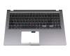 Asus R565JA Original Tastatur inkl. Topcase DE (deutsch) schwarz/grau