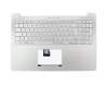 Asus ROG G501JW Original Tastatur inkl. Topcase DE (deutsch) silber/silber mit Backlight