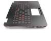 Asus ROG G551JK Original Tastatur inkl. Topcase DE (deutsch) schwarz/schwarz mit Backlight
