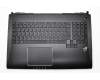 Asus ROG G750JS Original Tastatur inkl. Topcase UK (englisch) schwarz/schwarz mit Backlight