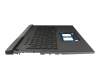 Asus ROG Strix G17 G713PV Original Tastatur inkl. Topcase DE (deutsch) schwarz/grau mit Backlight (RGB PerKey)