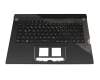 Asus ROG Strix SCAR 15 G533QM Original Tastatur inkl. Topcase DE (deutsch) schwarz/schwarz/transparent/grau mit Backlight