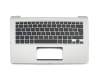 Asus TP300LA Original Tastatur inkl. Topcase DE (deutsch) schwarz/silber