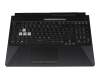 Asus TUF A15 FA506IH Original Tastatur inkl. Topcase DE (deutsch) schwarz/transparent/schwarz mit Backlight