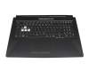 Asus TUF Gaming A17 FA706QR Original Tastatur inkl. Topcase DE (deutsch) schwarz/transparent/schwarz mit Backlight