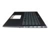 Asus UX535QE Original Tastatur inkl. Topcase DE (deutsch) anthrazit/grau mit Backlight