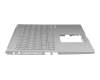 Asus VivoBook 15 X509FB Original Tastatur inkl. Topcase DE (deutsch) grau/silber