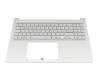Asus VivoBook 16X M1603QA Original Tastatur inkl. Topcase DE (deutsch) silber/silber