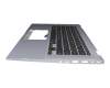 Asus VivoBook Flip 14 TP412FA Original Tastatur inkl. Topcase DE (deutsch) schwarz/silber mit Backlight