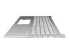 Asus VivoBook Go 15 E1504FA Original Tastatur inkl. Topcase DE (deutsch) weiß/silber mit Backlight