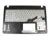 Asus VivoBook P1500UA Original Tastatur inkl. Topcase DE (deutsch) schwarz/silber
