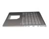 Asus VivoBook S15 S530FA Original Tastatur inkl. Topcase DE (deutsch) silber/silber mit Backlight