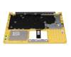 Asus VivoBook S15 S530FN Original Tastatur inkl. Topcase DE (deutsch) schwarz/silber/gelb mit Backlight silber/gelb