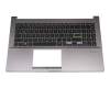 Asus VivoBook S15 S533FA Original Tastatur inkl. Topcase DE (deutsch) schwarz/grau mit Backlight