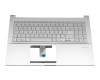 Asus VivoBook S15 S533FA Original Tastatur inkl. Topcase DE (deutsch) silber/silber mit Backlight
