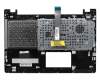 Asus VivoBook S550CA Original Tastatur inkl. Topcase FR (französisch) schwarz/silber