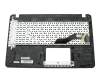 Asus VivoBook X540LJ Original Tastatur inkl. Topcase DE (deutsch) schwarz/gold inkl. ODD-Halterung