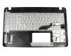 Asus VivoBook X540UA Original Tastatur inkl. Topcase DE (deutsch) schwarz/silber für ODD-Schächte