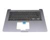 Asus X510UN Original Tastatur inkl. Topcase DE (deutsch) schwarz/anthrazit