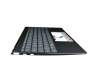 Asus ZenBook 14 UM425UA Original Tastatur inkl. Topcase DE (deutsch) grau/grau mit Backlight