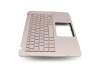 Asus ZenBook Flip UX360UA Original Tastatur inkl. Topcase DE (deutsch) silber/rosé mit Backlight