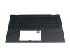 Asus ZenBook Pro 15 Flip UP6502ZA Original Tastatur inkl. Topcase DE (deutsch) schwarz/schwarz mit Backlight