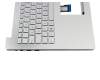 Asus ZenBook UX501LW Original Tastatur inkl. Topcase DE (deutsch) silber/silber mit Backlight