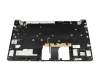 BJZWR4AF7 Original HP Tastatur inkl. Topcase DE (deutsch) silber/silber mit Backlight