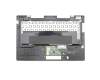 CP601406-A1 Original Fujitsu Tastatur inkl. Topcase DE (deutsch) schwarz/silber