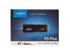 Crucial P3 Plus CT4000P3SSD8 PCIe NVMe SSD Festplatte 4TB (M.2 22 x 80 mm)