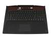 DA30000GA20 Original LCFC Tastatur inkl. Topcase DE (deutsch) schwarz/schwarz mit Backlight