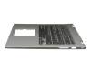 Dell Inspiron 13 (5378) Original Tastatur inkl. Topcase DE (deutsch) schwarz/silber mit Backlight