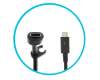 Dell Precision 14 (5490) Original USB-C GaN-Netzteil 280,0 Watt abgerundete Bauform