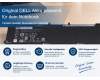 Dell Precision 15 (5540) Original Akku 97Wh 6-Zellen (GPM03/6GTPY)