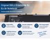 Dell XPS 15 (7590) Original Akku 97Wh 6-Zellen (GPM03/6GTPY)