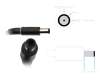 Dell XPS 15 (9560) Original Netzteil 240,0 Watt flache Bauform