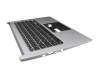 EAZAH004010-1 Original Acer Tastatur inkl. Topcase DE (deutsch) schwarz/grau mit Backlight